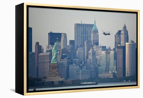 Statue of Liberty, New York City-Paul Souders-Framed Premier Image Canvas