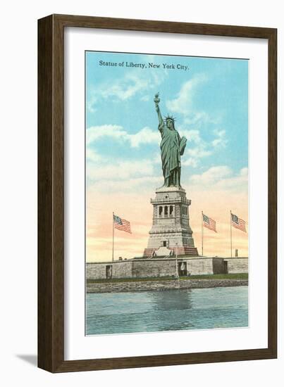 Statue of Liberty, New York City-null-Framed Art Print