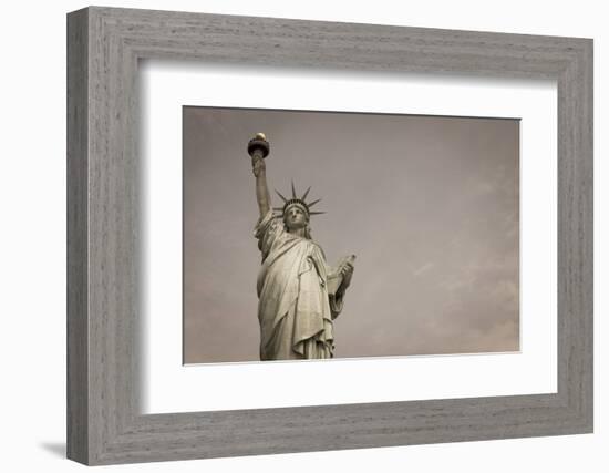 Statue of Liberty, New York, United States of America, North America-Amanda Hall-Framed Photographic Print