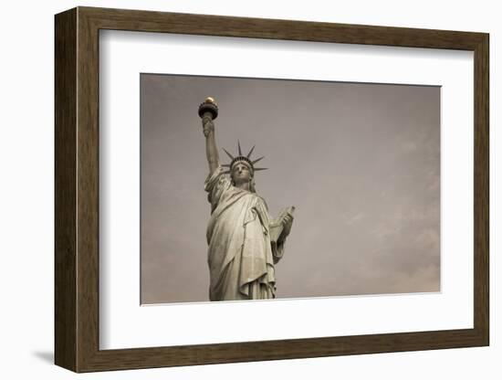 Statue of Liberty, New York, United States of America, North America-Amanda Hall-Framed Photographic Print