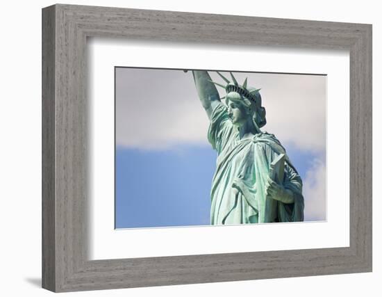 Statue of Liberty, New York, USA-Peter Adams-Framed Photographic Print