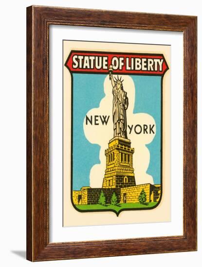 Statue of Liberty, New York-null-Framed Art Print