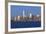 Statue of Liberty, One World Trade Center and Downtown Manhattan across the Hudson River-Gavin Hellier-Framed Photographic Print