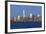 Statue of Liberty, One World Trade Center and Downtown Manhattan across the Hudson River-Gavin Hellier-Framed Photographic Print