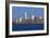 Statue of Liberty, One World Trade Center and Downtown Manhattan across the Hudson River-Gavin Hellier-Framed Photographic Print