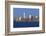 Statue of Liberty, One World Trade Center and Downtown Manhattan across the Hudson River-Gavin Hellier-Framed Photographic Print