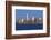 Statue of Liberty, One World Trade Center and Downtown Manhattan across the Hudson River-Gavin Hellier-Framed Photographic Print