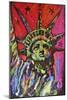 Statue Of Liberty Painting-Rock Demarco-Mounted Giclee Print