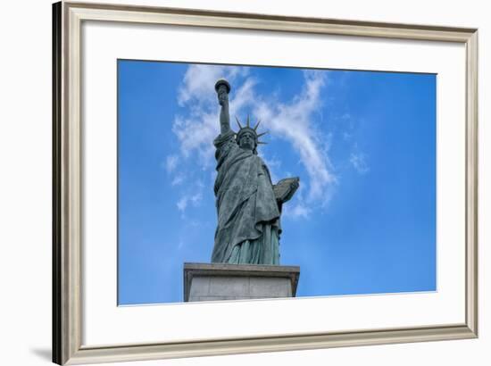 Statue Of Liberty Paris I-Cora Niele-Framed Giclee Print