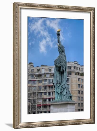 Statue Of Liberty Paris II-Cora Niele-Framed Giclee Print