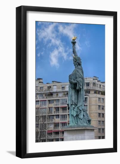 Statue Of Liberty Paris II-Cora Niele-Framed Giclee Print