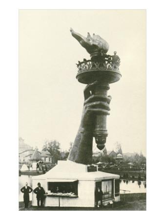 'Statue of Liberty Torch, New York' Art Print | Art.com