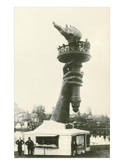 'Statue of Liberty Torch, New York' Art Print | Art.com