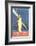 Statue of Liberty Travel Poster-null-Framed Art Print