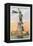 Statue of Liberty with Biplane, New York City-null-Framed Stretched Canvas