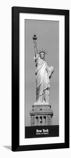 Statue of Liberty-Peter Cunningham-Framed Art Print