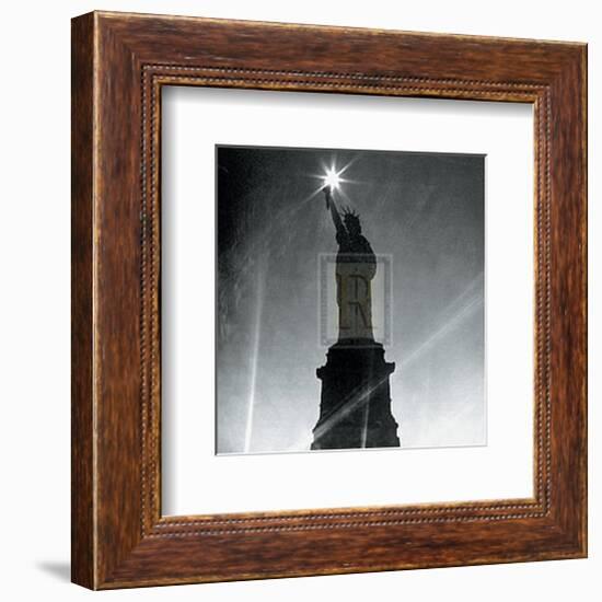 Statue of Liberty-null-Framed Art Print