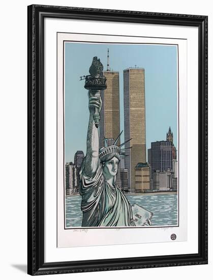 Statue of Liberty-Cindy Wolsfeld-Framed Serigraph