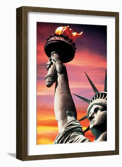 Statue of Liberty-Unknown Unknown-Framed Art Print