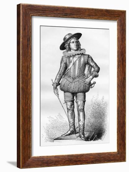 Statue of Louis XIII of France, by Francois Rude, 19th Century (1882-188)-Sellier-Framed Giclee Print