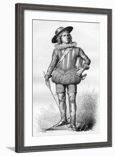 Statue of Louis XIII of France, by Francois Rude, 19th Century (1882-188)-Sellier-Framed Giclee Print