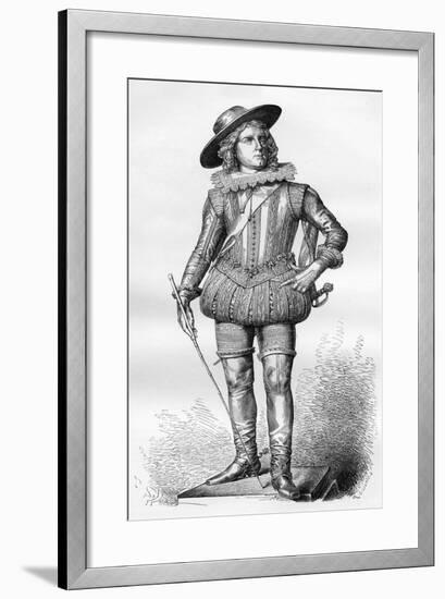 Statue of Louis XIII of France, by Francois Rude, 19th Century (1882-188)-Sellier-Framed Giclee Print