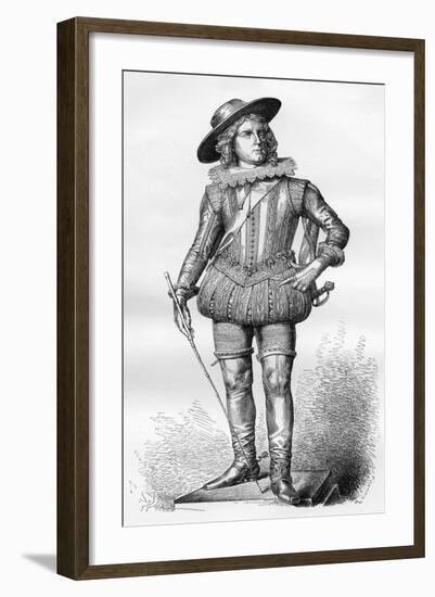 Statue of Louis XIII of France, by Francois Rude, 19th Century (1882-188)-Sellier-Framed Giclee Print