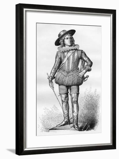 Statue of Louis XIII of France, by Francois Rude, 19th Century (1882-188)-Sellier-Framed Giclee Print