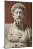 Statue of Marcus Aurelius, Emperor from 161-180 Ad-null-Mounted Giclee Print