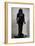 Statue of Osiris in Black Marble, by Antoine-Guillaume Granjacquet-null-Framed Giclee Print