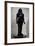 Statue of Osiris in Black Marble, by Antoine-Guillaume Granjacquet-null-Framed Giclee Print