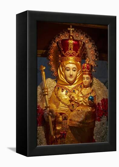 Statue of Our Lady of Velankanni, a Christian Tamil saint, Antony, Hauts-de-Seine, France-Godong-Framed Premier Image Canvas