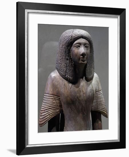 Statue of Piay, Ca 1300 BC, Detail-null-Framed Giclee Print