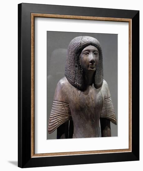 Statue of Piay, Ca 1300 BC, Detail-null-Framed Giclee Print