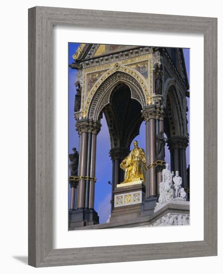 Statue of Prince Albert, Consort of Queen Victoria, the Albert Memorial, London, England-Mark Mawson-Framed Photographic Print