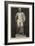 Statue of Professor Faraday in the Hall of the Royal Institution-null-Framed Giclee Print