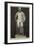 Statue of Professor Faraday in the Hall of the Royal Institution-null-Framed Giclee Print