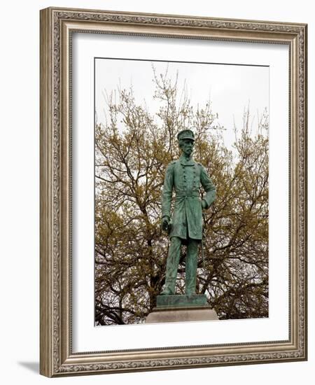 Statue Of Rear Admiral Raphael Semmes, Mobile, Alabama-Carol Highsmith-Framed Art Print
