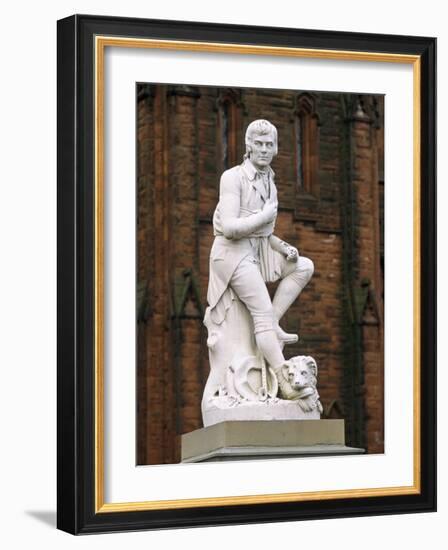 Statue of Robert Burns, Dumfries, South West Scotland-Paul Harris-Framed Photographic Print