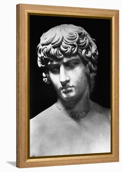 Statue of Roman Youth-null-Framed Premier Image Canvas