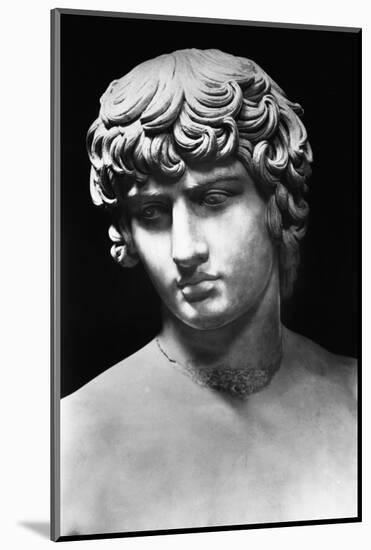 Statue of Roman Youth-null-Mounted Photographic Print