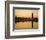 Statue of Shiva Rising Out of a Lake Sur Sagar in the Centre of Vadodara, Gujarat, India, Asia-Mark Chivers-Framed Photographic Print