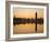 Statue of Shiva Rising Out of a Lake Sur Sagar in the Centre of Vadodara, Gujarat, India, Asia-Mark Chivers-Framed Photographic Print