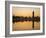 Statue of Shiva Rising Out of a Lake Sur Sagar in the Centre of Vadodara, Gujarat, India, Asia-Mark Chivers-Framed Photographic Print