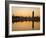 Statue of Shiva Rising Out of a Lake Sur Sagar in the Centre of Vadodara, Gujarat, India, Asia-Mark Chivers-Framed Photographic Print