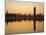 Statue of Shiva Rising Out of a Lake Sur Sagar in the Centre of Vadodara, Gujarat, India, Asia-Mark Chivers-Mounted Photographic Print