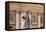 Statue of St. Peter, St. Peter's Piazza, Vatican, Rome, Lazio, Italy, Europe-Simon Montgomery-Framed Premier Image Canvas