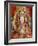 Statue of the Hindu Goddess Annapurna (Parvati) Giving Food, Lakshman Temple, Rishikesh, Uttarakhan-Godong-Framed Photographic Print