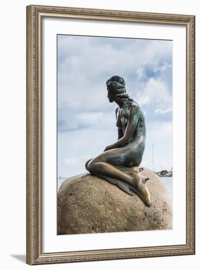 Statue of the Little Mermaid, Copenhagen, Denmark, Scandinavia, Europe-Michael Runkel-Framed Photographic Print