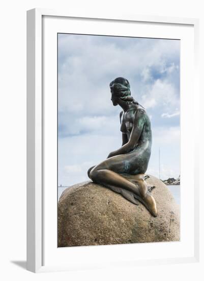 Statue of the Little Mermaid, Copenhagen, Denmark, Scandinavia, Europe-Michael Runkel-Framed Photographic Print